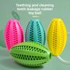 Self-entertaining and Boring Food Leak Ball, Chewable Teething Toy Ball, Rubber Elastic Ball, Border Collie Toy, Dog Teasing Interactive Toy Ball