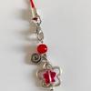 Beaded Mobile Phone Strap Strawberry Mobile Phone Key Chain Sweet Phone Lanyard