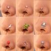 Stylish Fake Nose Ring All Match Shape Female U