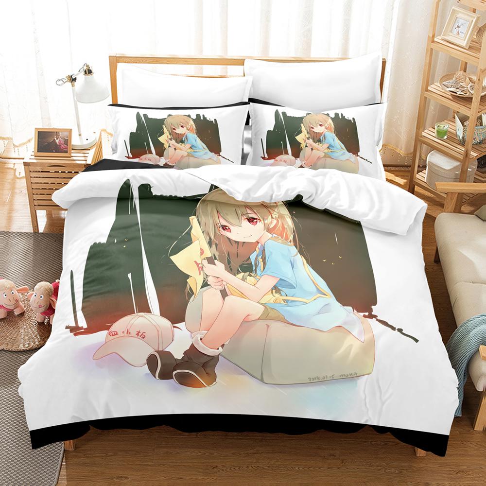Premium 3D Print Cells At Work Cartoon Characters Image Bedding Duvet Covers And Pillowcases Boys And Girls Bedroom Decorative Textiles