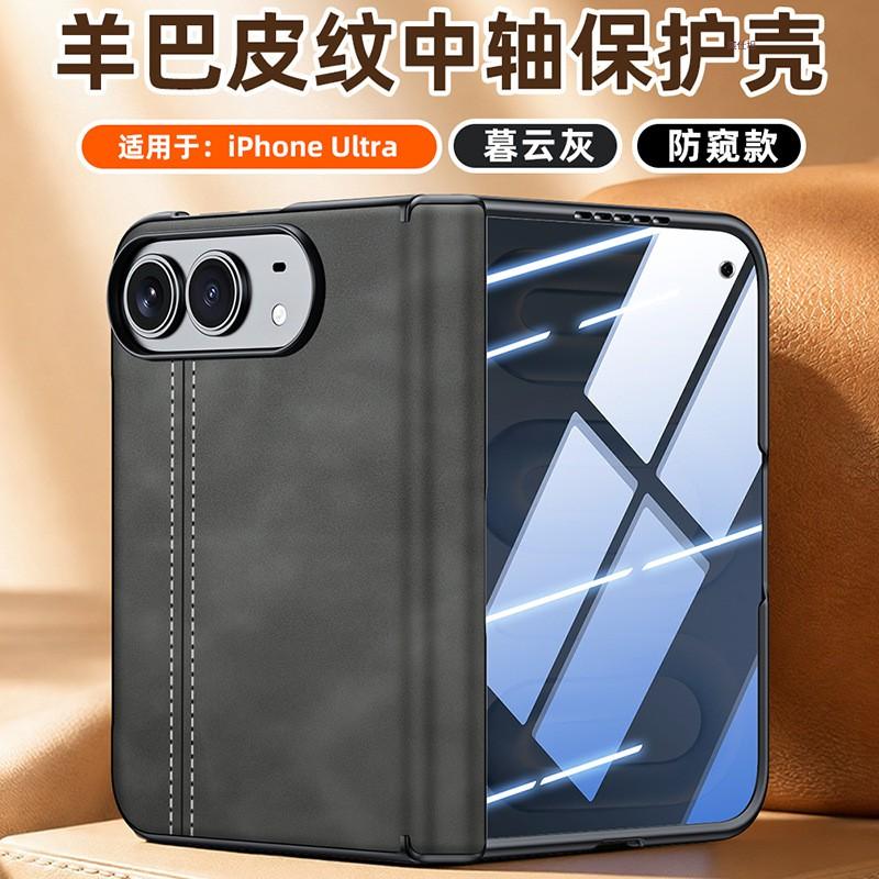 Duo Phone Case Screen Protector Combo Shockproof Flip Leather Cover IPhone