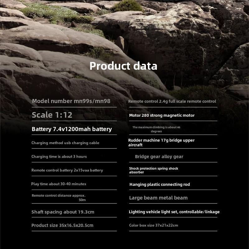 Новый полноразмерный полноприводный автомобиль с дистанционным управлением 2.4G 4WD MN99S, модель с дистанционным управлением, скалолазный автомобиль, пикап, грузовик с дистанционным управлением, игрушка для мальчика, подарок