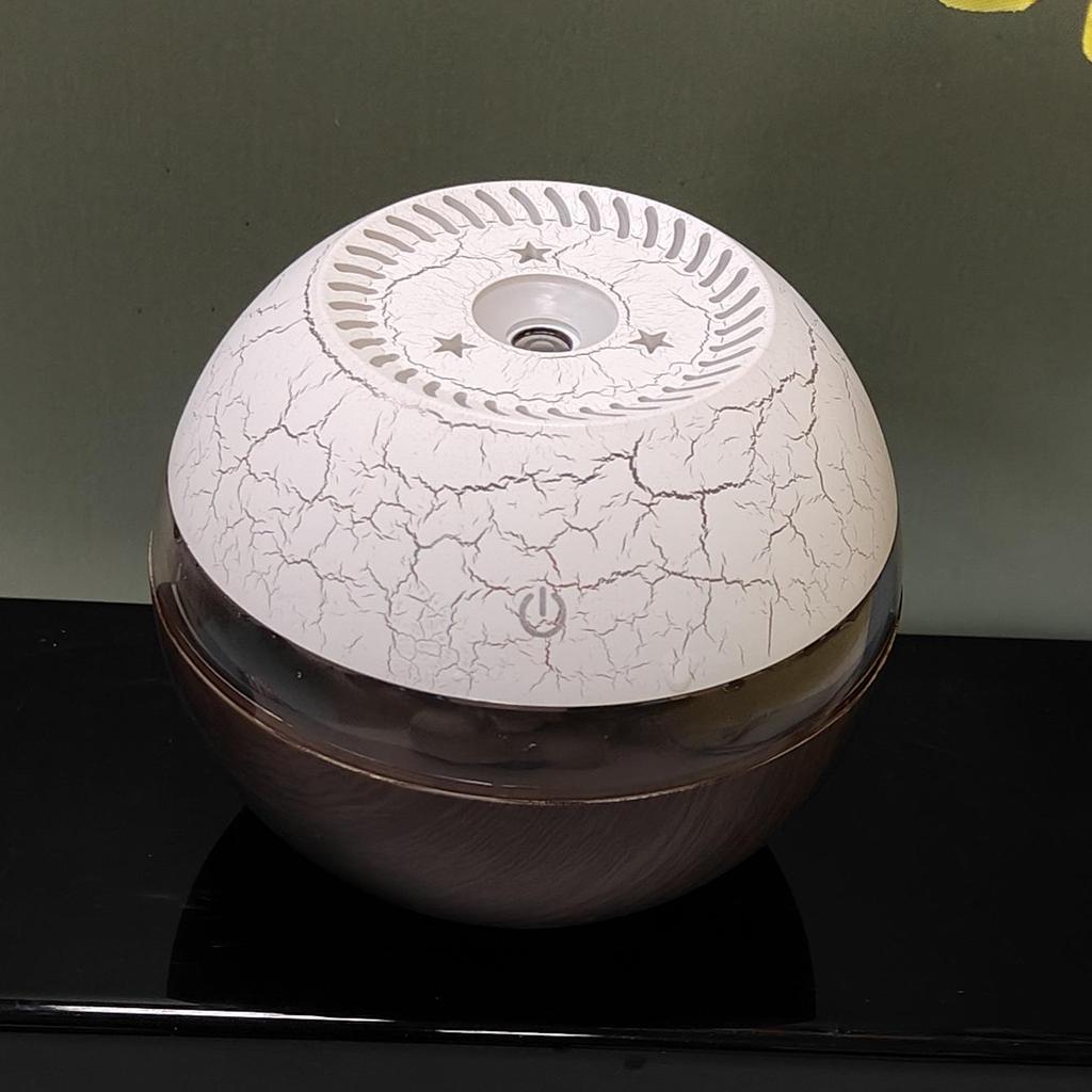 Креативный USB-увлажнитель воздуха с функцией ароматерапии и эффектом дыма и древесной фактуры с возможностью нанесения индивидуального логотипа