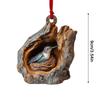 2025 Animal Christmas Tree Ornaments Cute 2D Acrylic Koala Monkey Cat Pendant For Christmas Bag Car Home Decoration