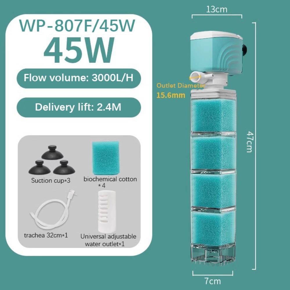 Sucker Air Pump Aquarium Internal Filter Water Circulation Fish Tank Water Pump Fish Tank