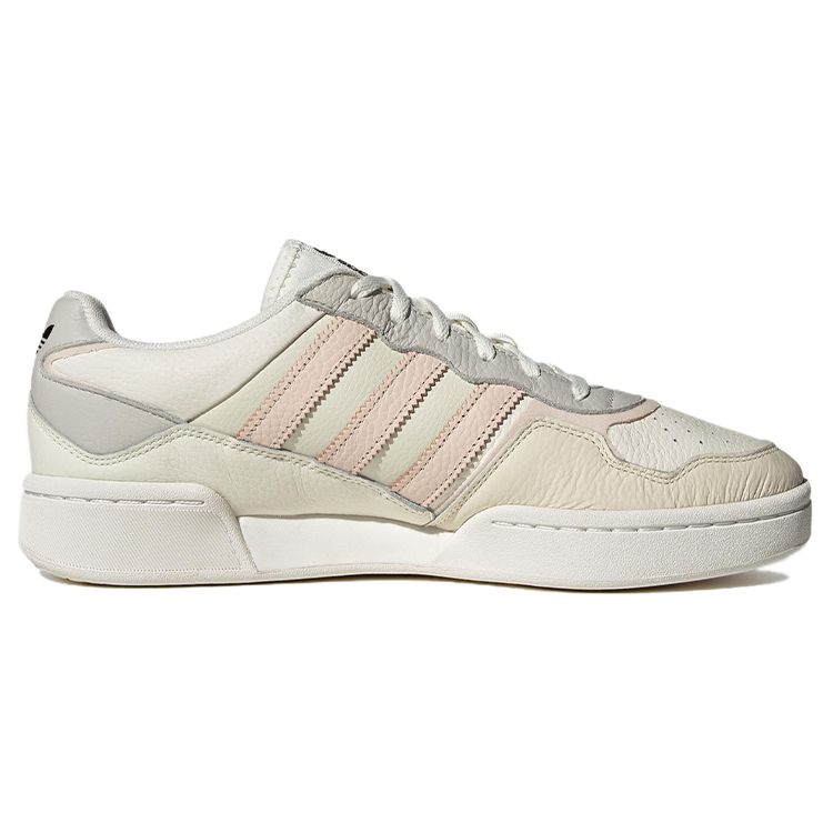adidas Оригинальные Courtic Нескользящие Прочные Низкие Кеды для Скейтбординга Унисекс Кроссовки Белые Розовые Серые ID0566