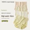 YOUNGYELL Women's High-Waist Modal Seamless Briefs 3-Pack