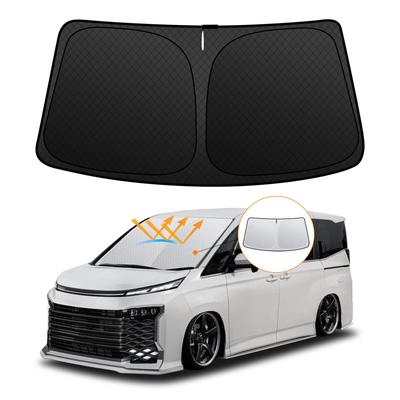 Солнцезащитный козырек на лобовое стекло Toyota NOAH и 4-й Блокировка УФ-лучей и Летний УФ Легкая установка и Включает сумку для хранения [Улучшенная версия] Voxy/Noah (90