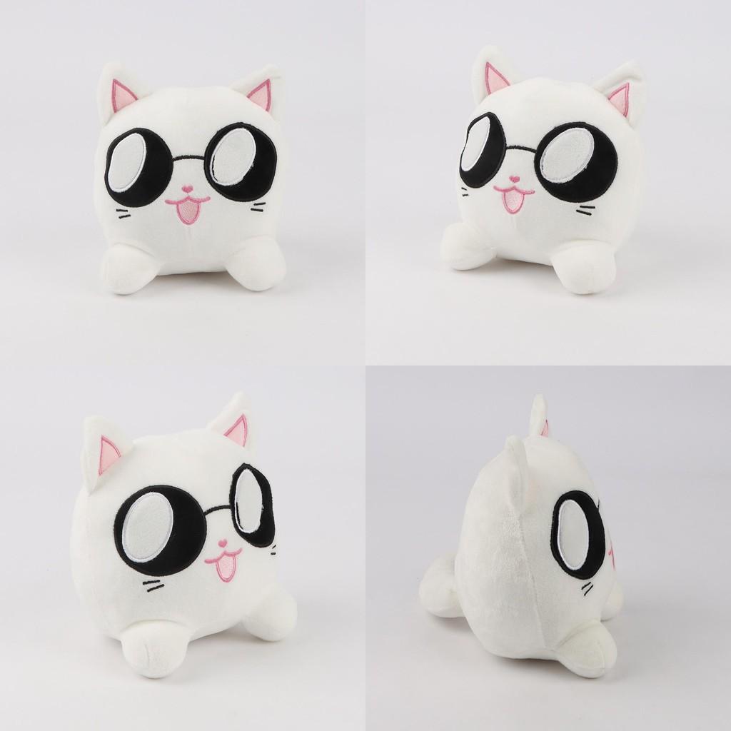 Kaisen Jujutsu Black White Cat Plush Toy Anime Stuffed Doll Gift Decoration