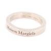 Отличное кольцо Maison Margiela 11 с логотипом, золотое, SV925, женское, 2, SM1UQ0080, б/у