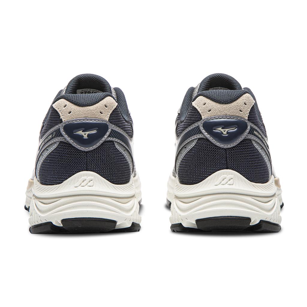 Mizuno Racer S Ретро-тренд Универсальные Удобные Дышащие Спортивные Кроссовки Низкие для бега Унисекс Кеды Пепельно-серый D1GH253513