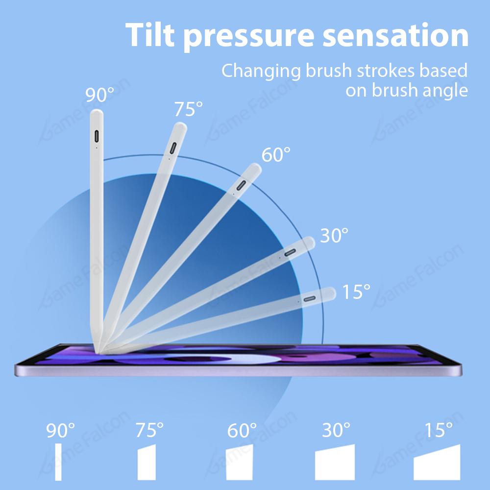 Для Pencil iPad Air 11 5 4 3 M3 M2 A16 Pro 13 11-го M5 M4 12.9 Стилус Перо 10 9 9-го 10-го Поколения Mini 6 7 10.9 Сенсорные Ручки