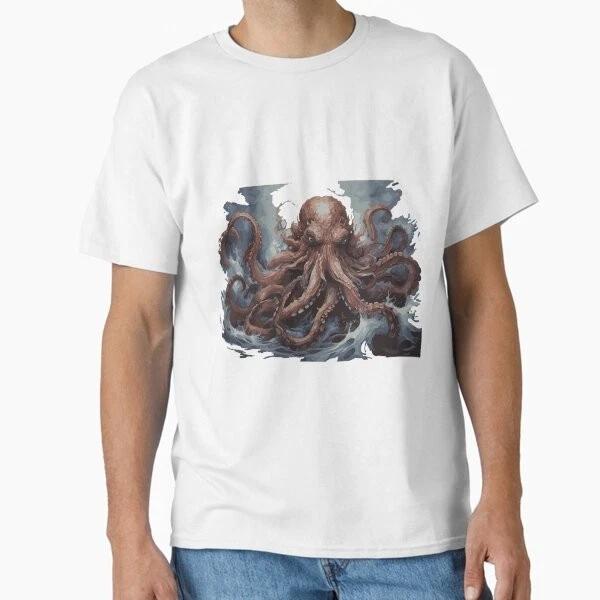 Octopus Classic Tshirt Made In Usaaus Tshirt S2xl