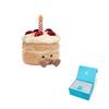 JELLYCAT Серия Fun Food Торт на День Рождения Веселая Кукла Плюшевая Кукла Высотой 16 см