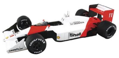 Масштабная модель McLaren Гран-при Монако 1988 года, готовая модель 1/43 MP4/4 №11