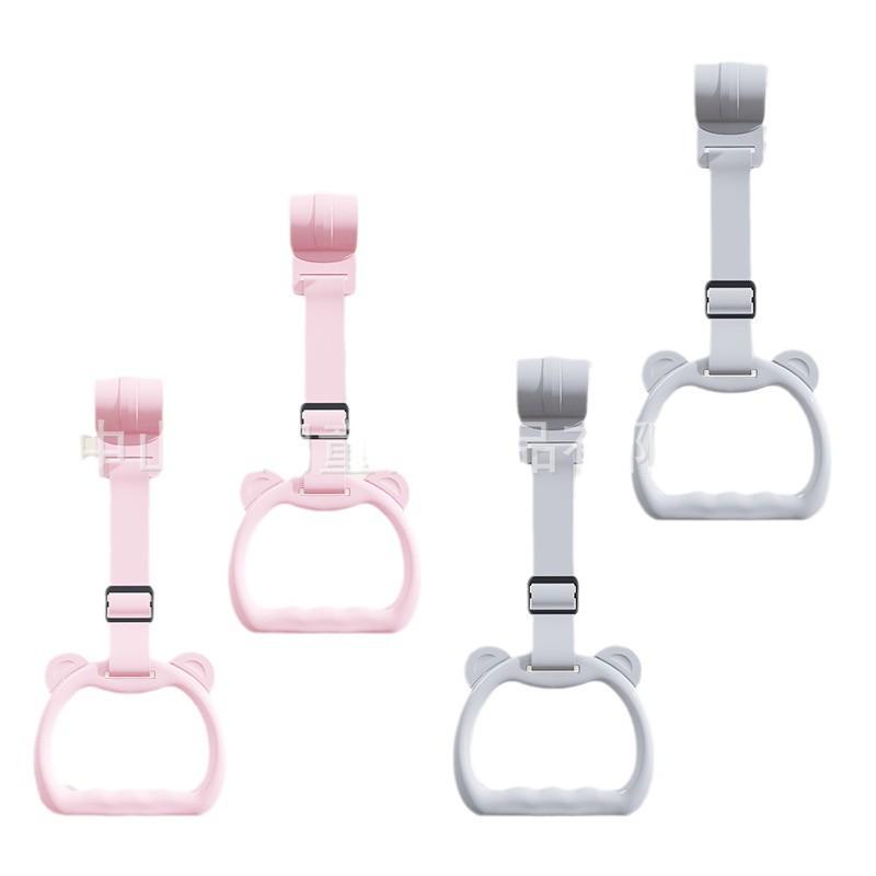 Детский защитный бортик с кольцом для подтягивания - Защитный бампер для кроватки для практики ходьбы и стояния