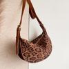 Популярные сумки-пельмени для женщин, новые модные сумки через плечо для женщин, модные повседневные сумки на одно плечо с леопардовым принтом