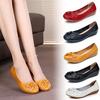 Women's Ballet Flats Comfortable Loafers Leather Shoes
