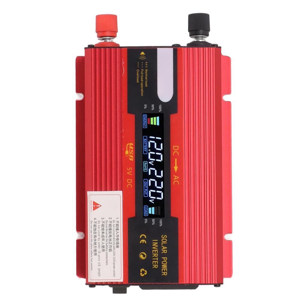 420 Watt Modified Sine Wave Power Inverter 12V 220V 420W Car Power Inverter with LCD Display