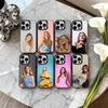 Потрясающий S-Сидни S-Суини Актриса Чехол для телефона Для iPhone17,16,15,14,13,12,11 Plus,Pro Max Черный Конфетный серебристый чехол для телефона