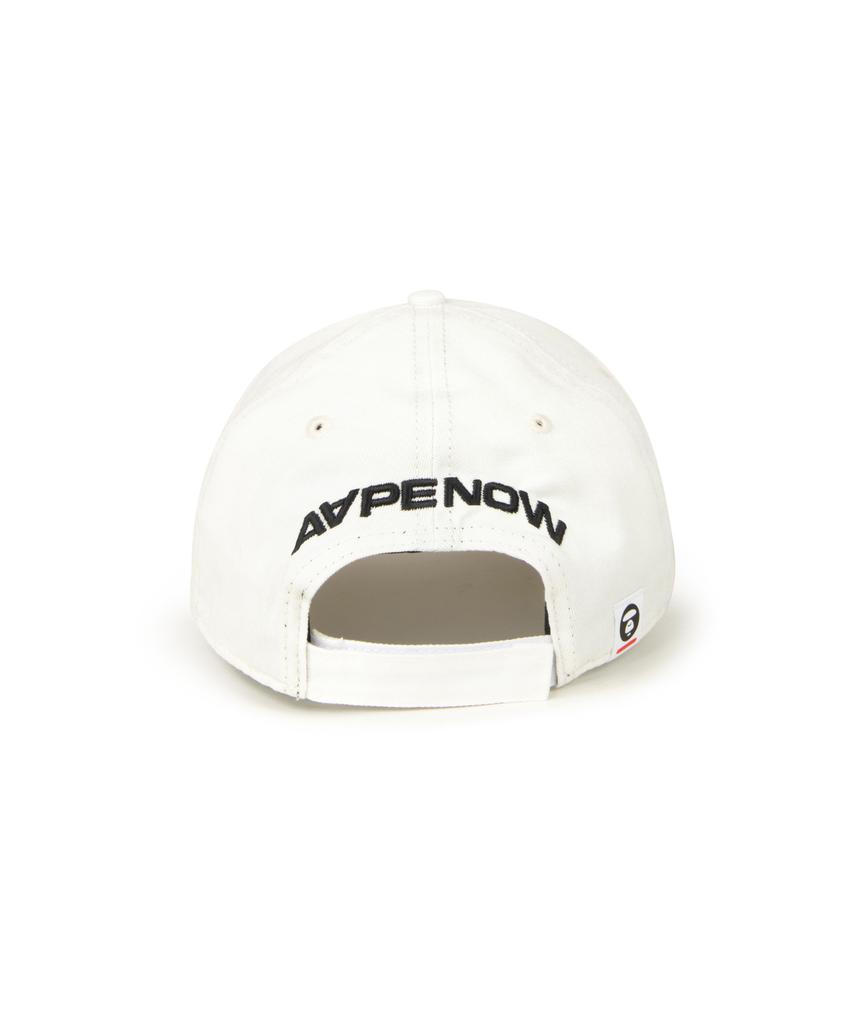 Кепка Eipeu Aape Now с логотипом Moonface Белая / Aapcpm5199Xxqivx
