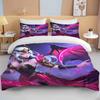 10 Sizes Classic Game Anime Characters King Size Double Bed Bedding Set Microfiber or Polyester Duvet Cover Set