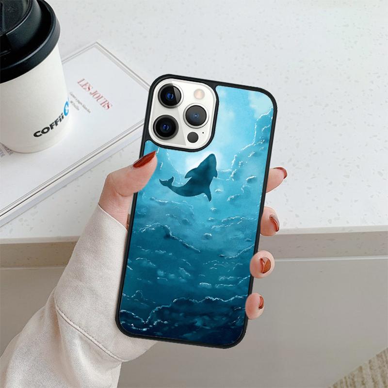 Косатки Морские животные Чехол для телефона Для iPhone 17 Air 16 pro max 15 14 plus 12 13 Чехол-ракушка coque
