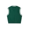 Converse Vests Women's Green V Neck Moderate Other 10024883-A02