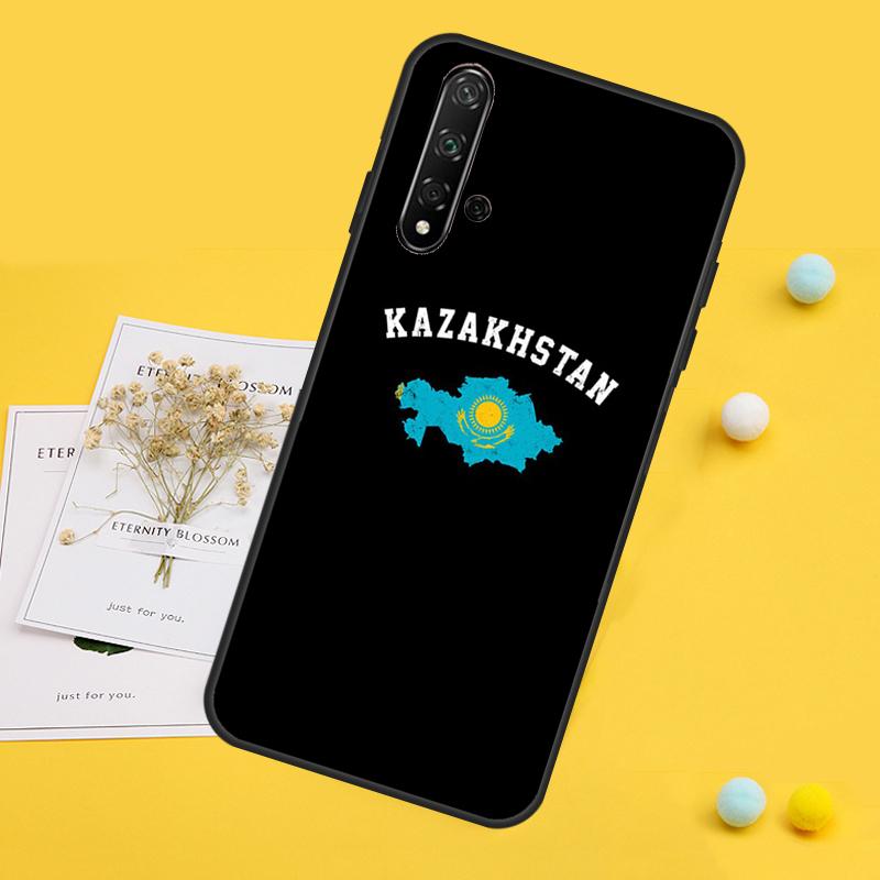 Флаг Казахстана Для Huawei Nova Y70 Y90 Y60 Y72 Y61 Y91 12s 12i 11i 7i 8i 9 10 SE P60 Pro P30 P40 Lite Чехол
