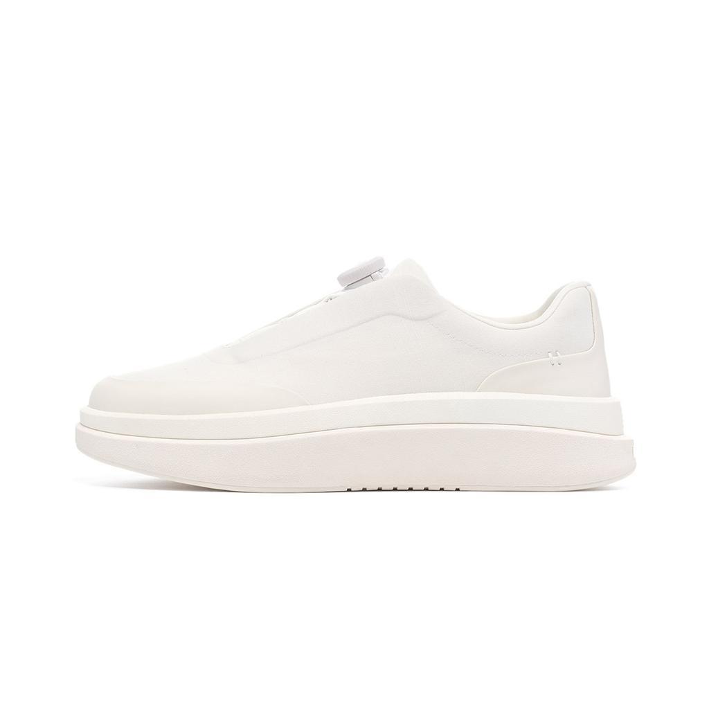 Li-Ning 1990 Simple Fashion Comfortable Versatile Shock Absorbing Wear-Resistant Low-Top Casual Shoes Women Sneaker Off-White ALHU014-2