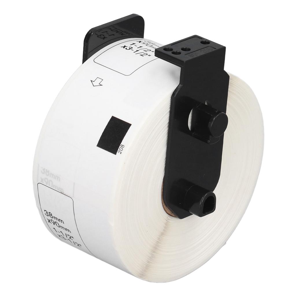 Термоэтикетки Термочувствительный материал 38x90 мм Многоразовый Съемный DK Бумажный сердечник Поддержка Рулон этикеток 