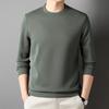 Long-sleeved Men's Sweatshirts, Round Neck, Autumn New Style, Young and Middle-aged Casual Men's Loose Bottoming Shirts, Thin T-shirts, Long