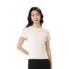 Nike T Shirts Women's Light Pink Crew Neck Moderate HQ8080-104