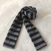 1 шт. Модные аксессуары Дышащий шарф Прохладный тонкий шарф Теплый длинный шарф Удобный полосатый дизайн Y2K 180x4см