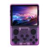 Портативная игровая консоль Retro Dual Rocker 3.5in для детей и взрослых игровая прозрачная фиолетовая RGB20S 256G