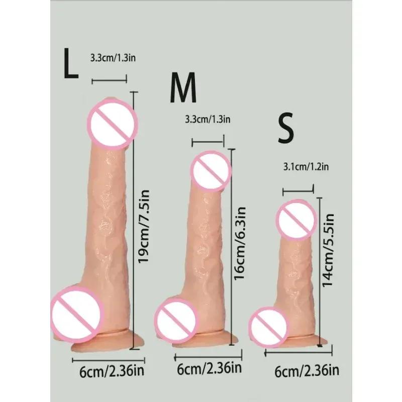 Realistic Dildo with Suction Cup Huge Fake Dick Big Suction Cup Penis Dildos G Spot Massager Sex Toys for Women Aduls Panties18