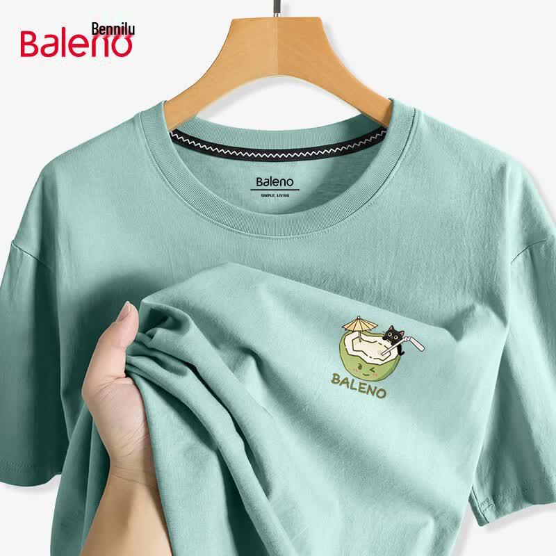 Мужская охлаждающая свободная футболка с коротким рукавом Baleno