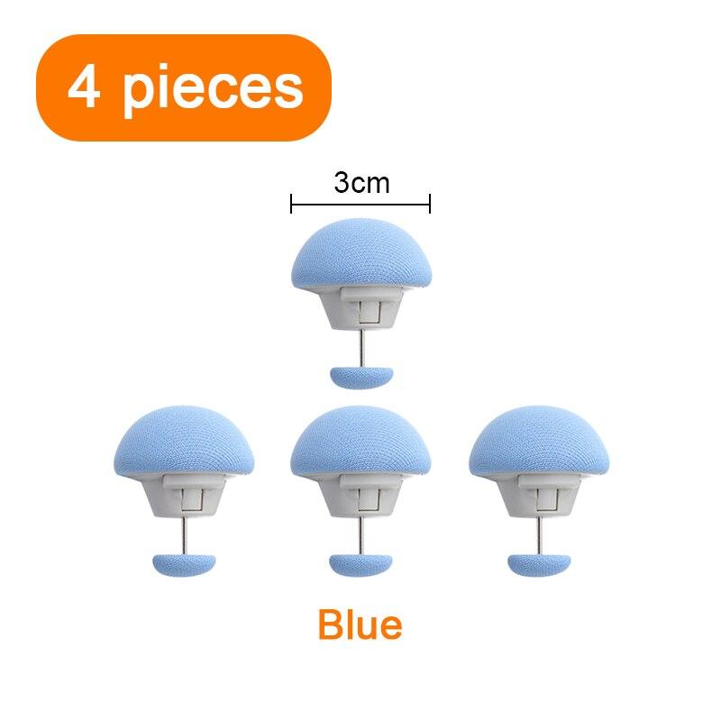1/4/8/16 шт. держатель для одеял в виде гриба, нескользящий зажим для одеяла с макаронами, один ключ для разблокировки одеяла, зажим для чехла, держатель, простыня
