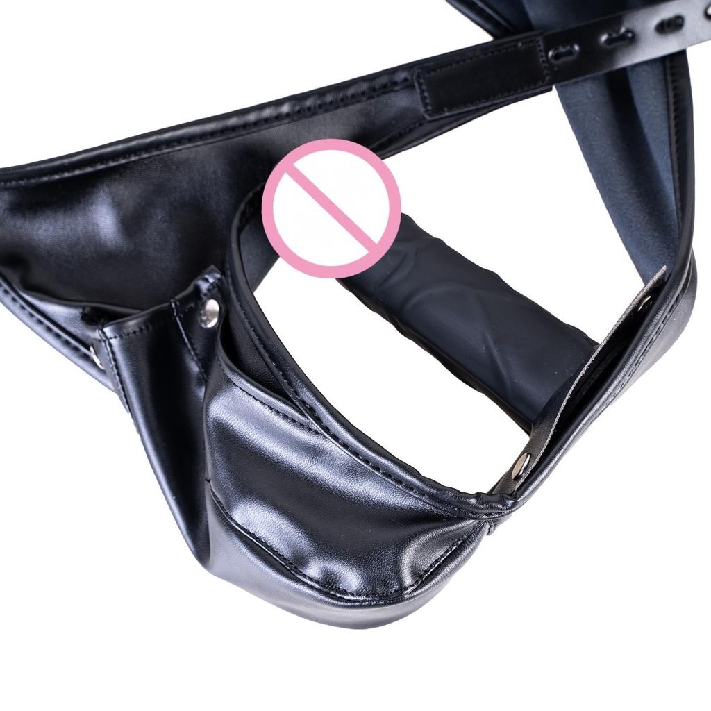 Detachable Silicone Dildo Vibrator Anal Butt Plug Chastity Panties BDSM Vaginal Stimulation Anal Masturbation Sex Toys for Men