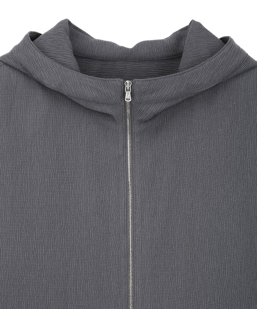 Jillstuart Newyork Men [Pleats] Pleats Series Zip-Up Hoodie - Gray (Jnju6B505G2)