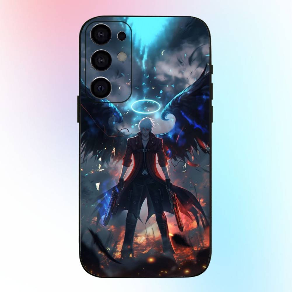 Чехол для телефона D-DEVIL MAY C-Cry для Samsung S25, S24, S21, S22, S23, S30, Ultra, S20, Plus, Fe, Lite, Note, 10, 9, 5G Черный