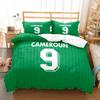 National Soccer Team Core Player Number Duvet Cover Set EU Single Double King US Twin Full Queen Size  Bedclothes