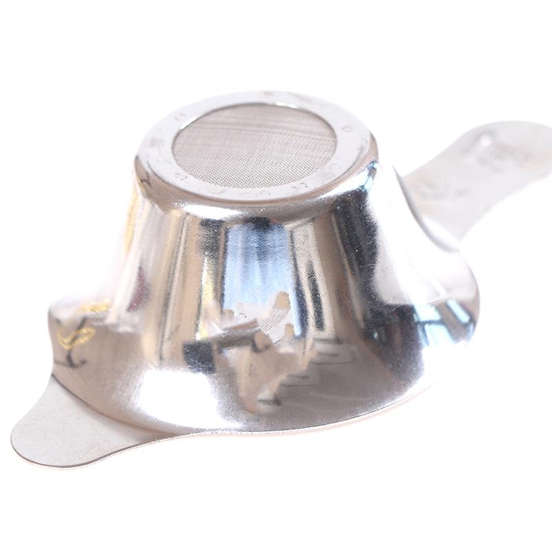 Фильтр для чая из нержавеющей стали, мелкая сетка, воронка для чайных листьев, ситечко для чая, аксессуары