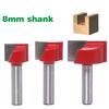 Woodworking Milling Cutter 8Mm Bottom Cleaning Cutter Milling Bottom Edge Table Milling Bottom Cutter Trimming Head