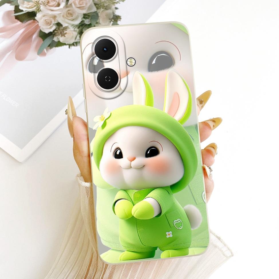 Чехол для Tecno KM4 Чехол для Tecno Spark Go 2 Роскошный Модный Милый Мультяшный Забавный Расписной Силиконовый Чехол для Телефона