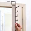 Вешалка для одежды на дверь спальни, вешалка для одежды над дверью, пластиковая домашняя система хранения, крючки, держатель для сумок, рельсы