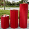 Wedding & Event Origami Dessert Display Stand - Round Foldable Columns for Cakes and Ornaments