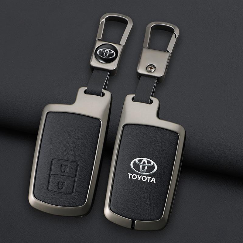 2026 Горячий Для Toyota Колпачки на ступицы Чехол для ключа автомобиля из цинкового сплава Защитная оболочка Для Toyota Auris Camry RAV4 Avalon Yaris Verso 2012