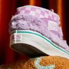 Vans Miro&Wujo X Half Cab Год Кролика Лимитированные Плюшевые Шахматные Теплые Низкие Кеды для Скейтборда Унисекс Кроссовки Розовые VN000UC8BO9(S-BOX)