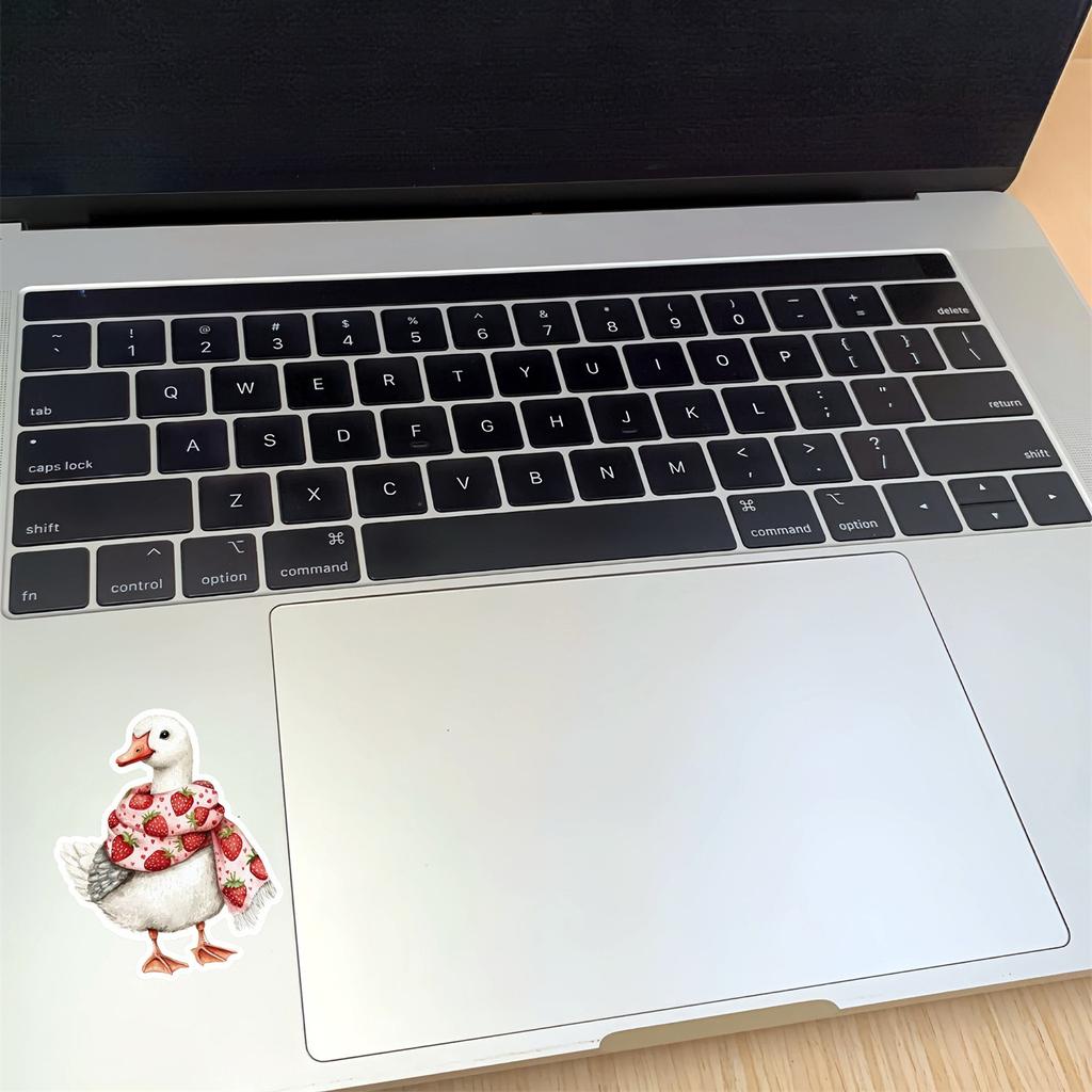 20pcs Watercolor Cute Goose Strawberry graffiti stickers, stationery, notebook, account materials, phone cases, luggage, guitar